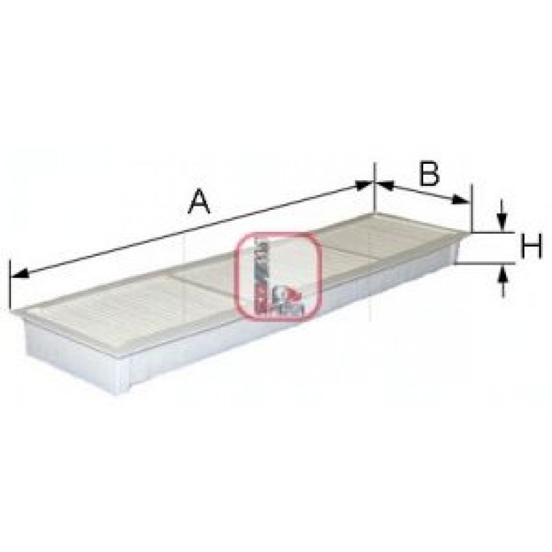 S 3101 C SOFIMA Фільтр салону